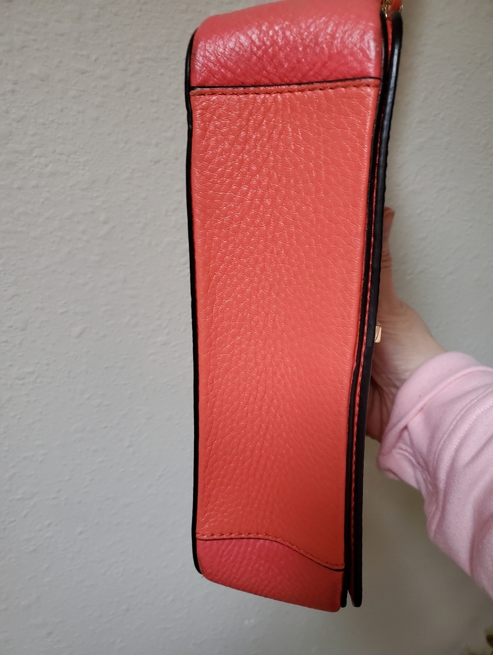 Tory Burch Mercer Adjustable Shoulder Bag Pink Ombre Gradient Dégradé Leather - Picture 9 of 16